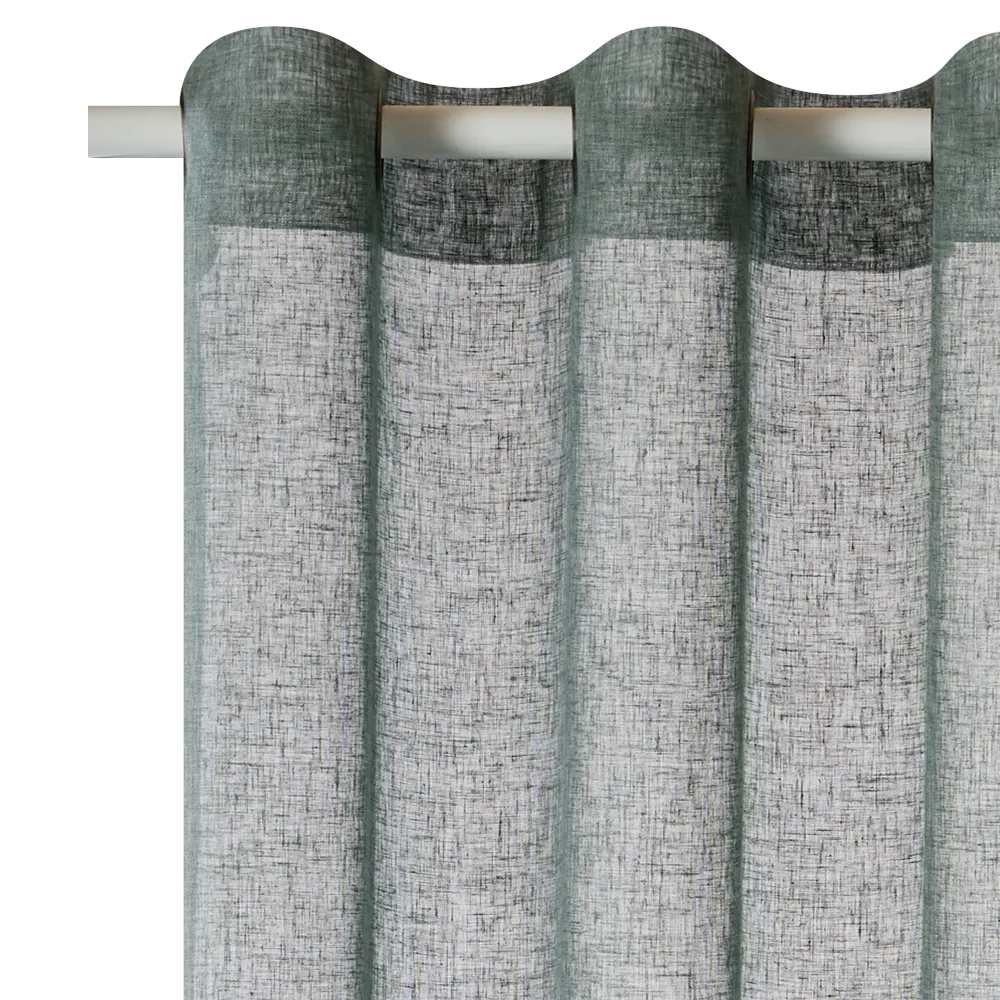 Voilage MICAO coloris vert sauge 145 x 240 cm - 4MURS