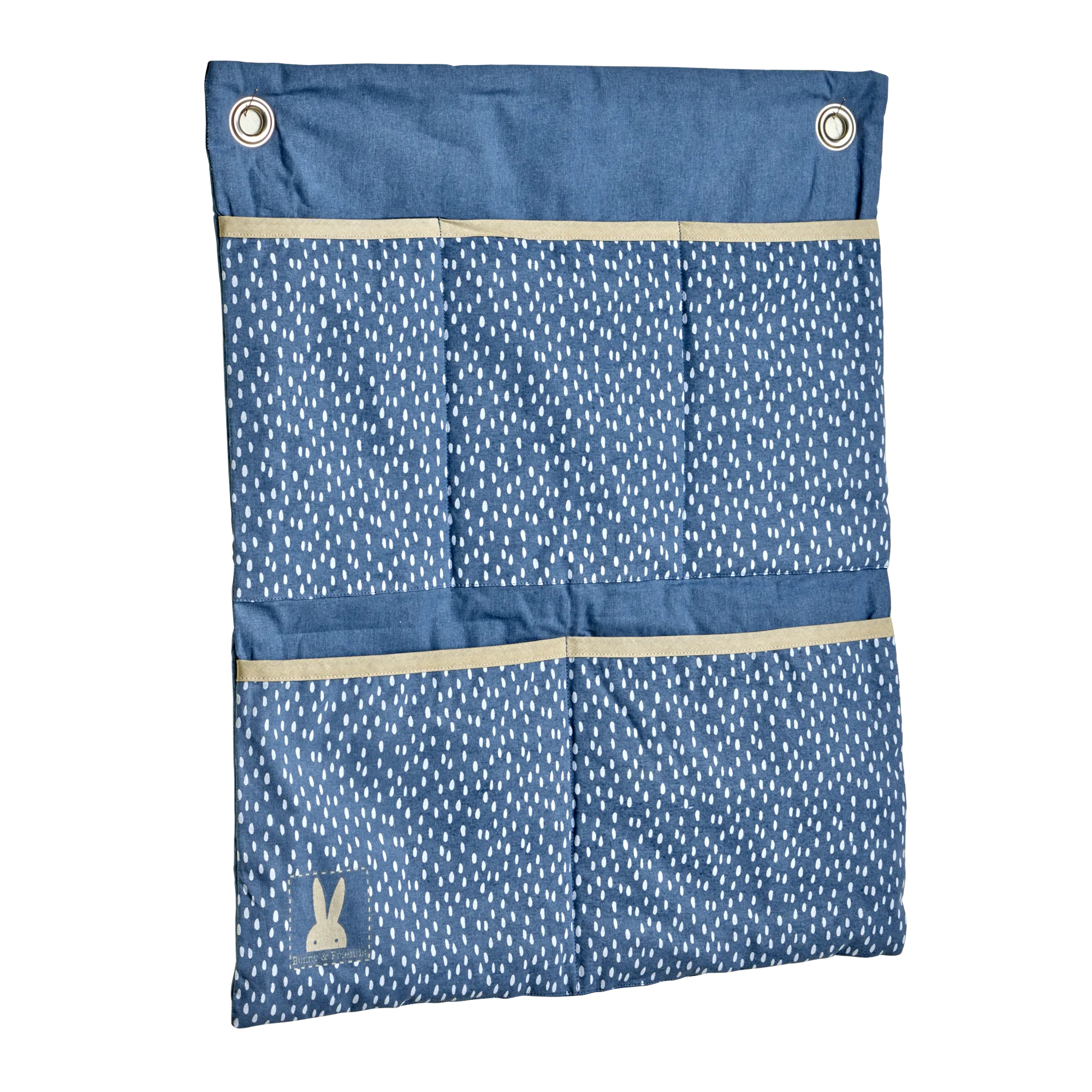 4MURS Rangement mural NATHANAEL coloris bleu - 4MURS