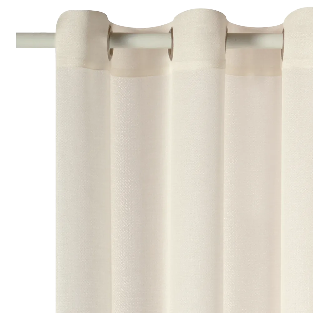 4MURS Voilage SCHIAPA coloris ivoire 140 x 240 cm - 4MURS