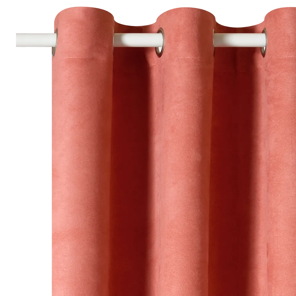 Rideau VELVET coloris rose des sables 140 x 260 cm - 4MURS