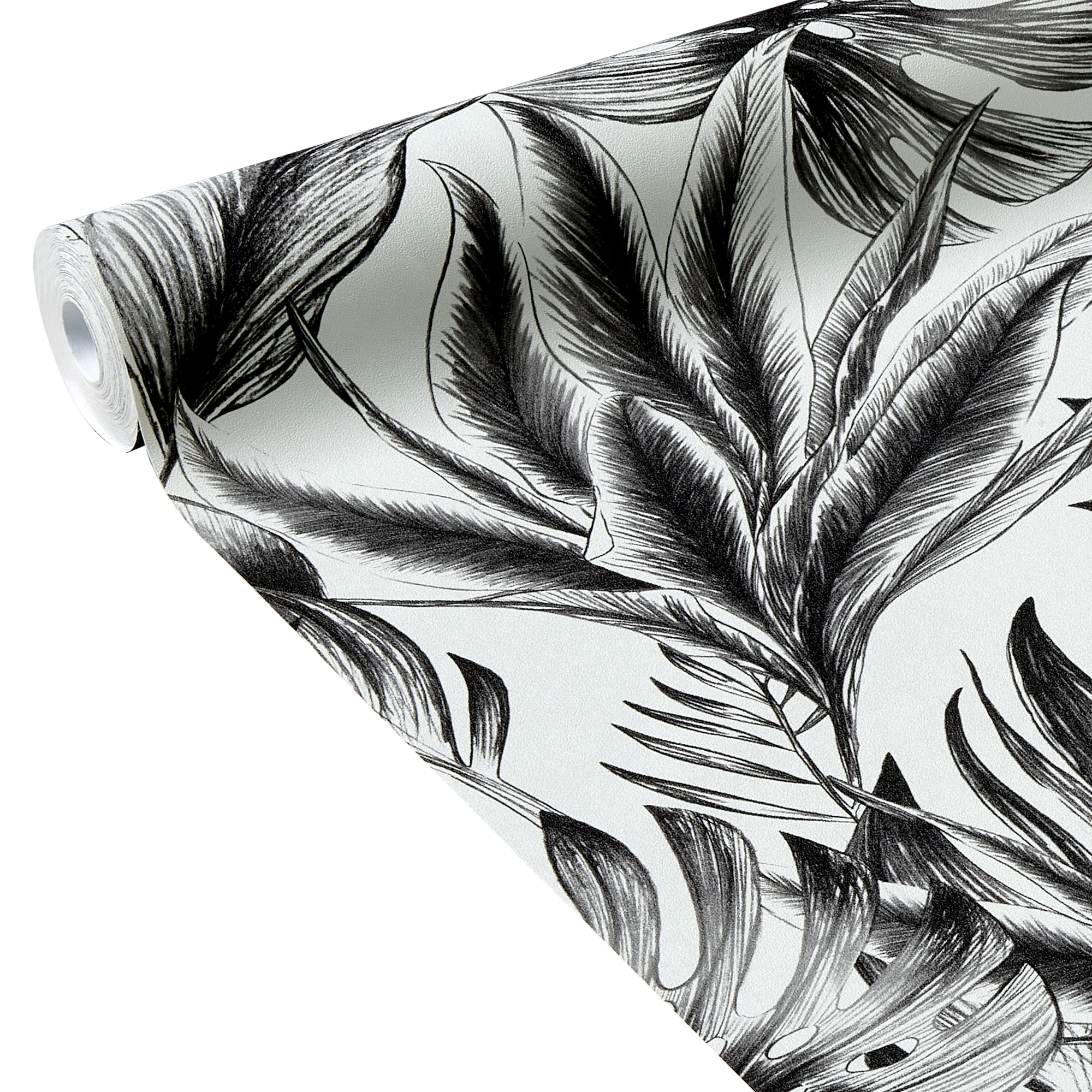 Papier peint intissé SORAYA coloris noir - 4MURS