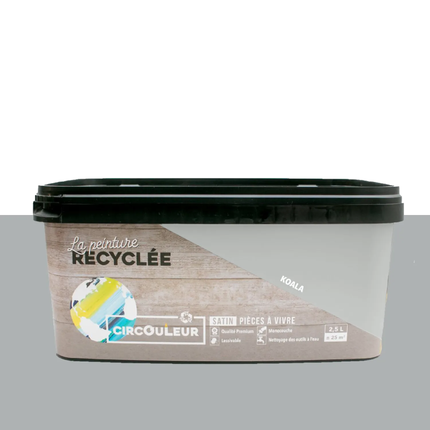 CIRCOULEUR Peinture Peinture koala Satiné 2,5 L - 4MURS