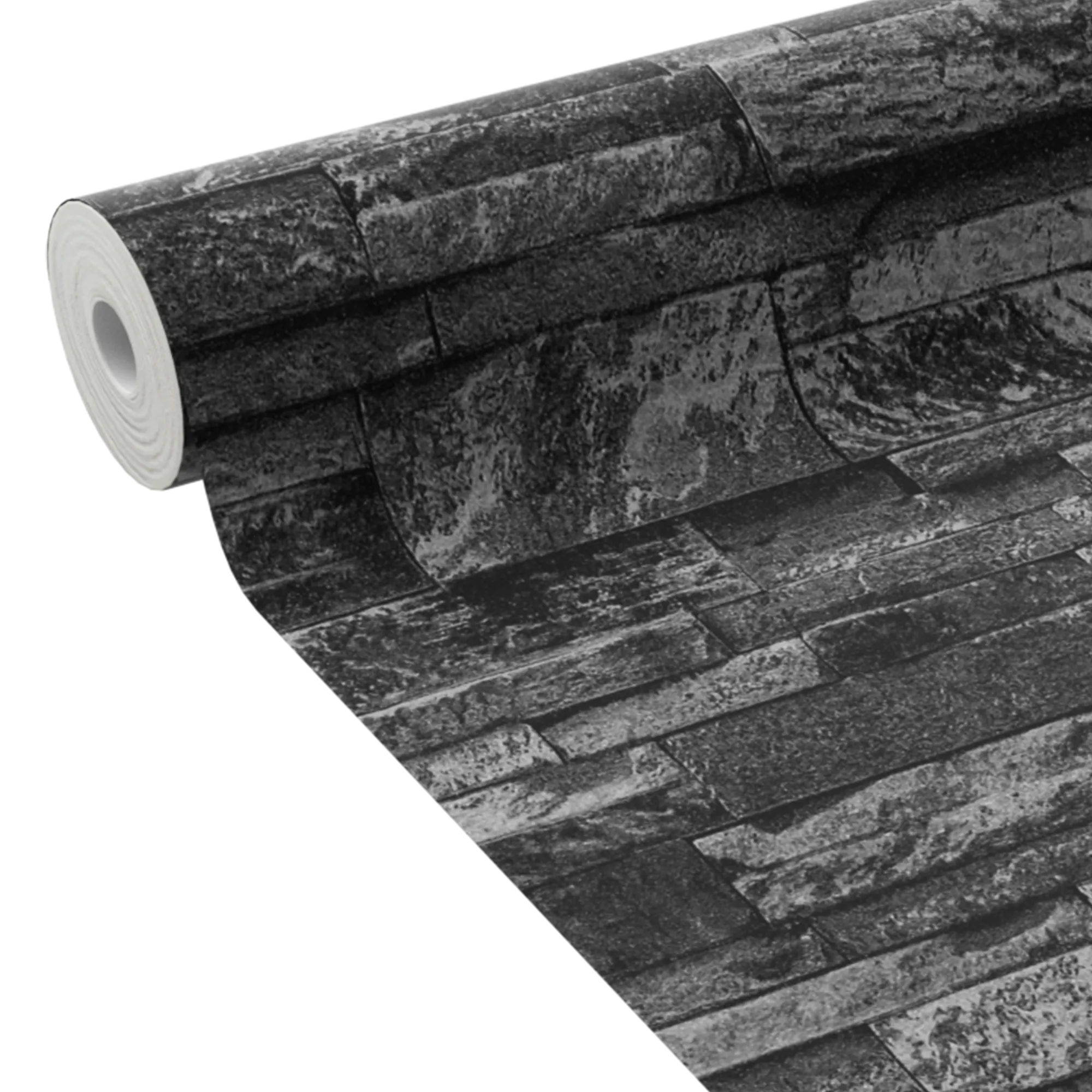 Papier peint intissé PAREMENT coloris anthracite - 4MURS