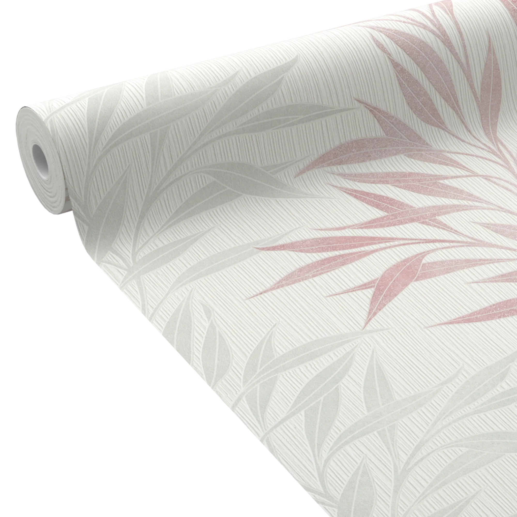 Papier peint intissé MYRIAM coloris rose pailleté - 4MURS