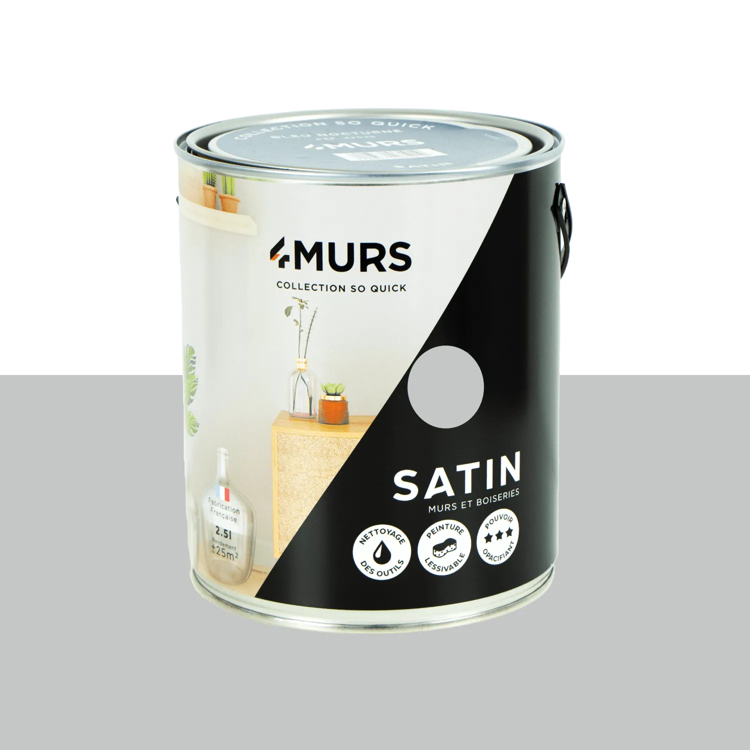 So Quick Peinture Peinture fleur de sel Satiné - 4MURS