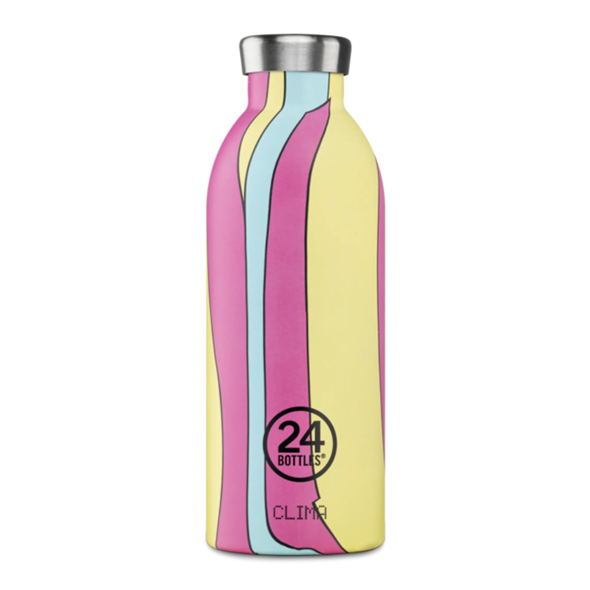 24 Bottles Thermos CLIMA Alice coloris Jaune, Rose, Bleu - 4MURS