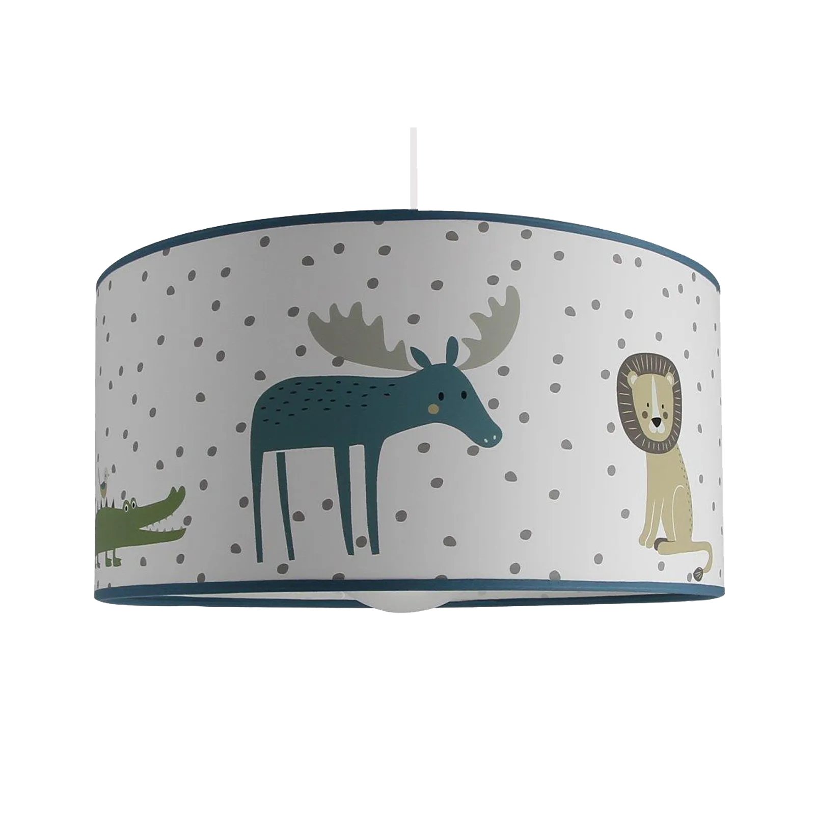 Suspension ANIMALS ON THE PLANET multicolore 19 x 39 cm - 4MURS