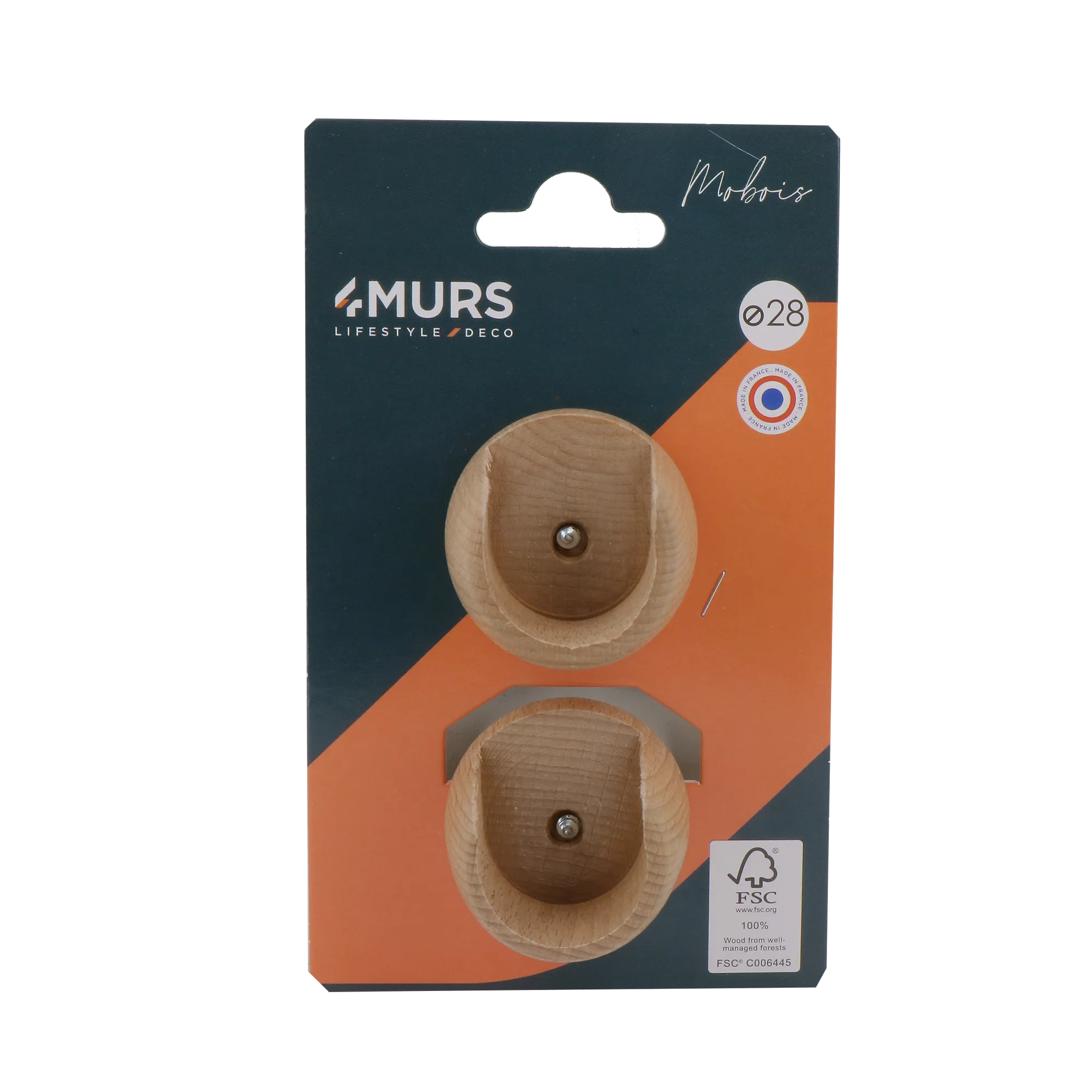 Naissance JURA coloris naturel diamètre barre 2,8 cm - 4MURS