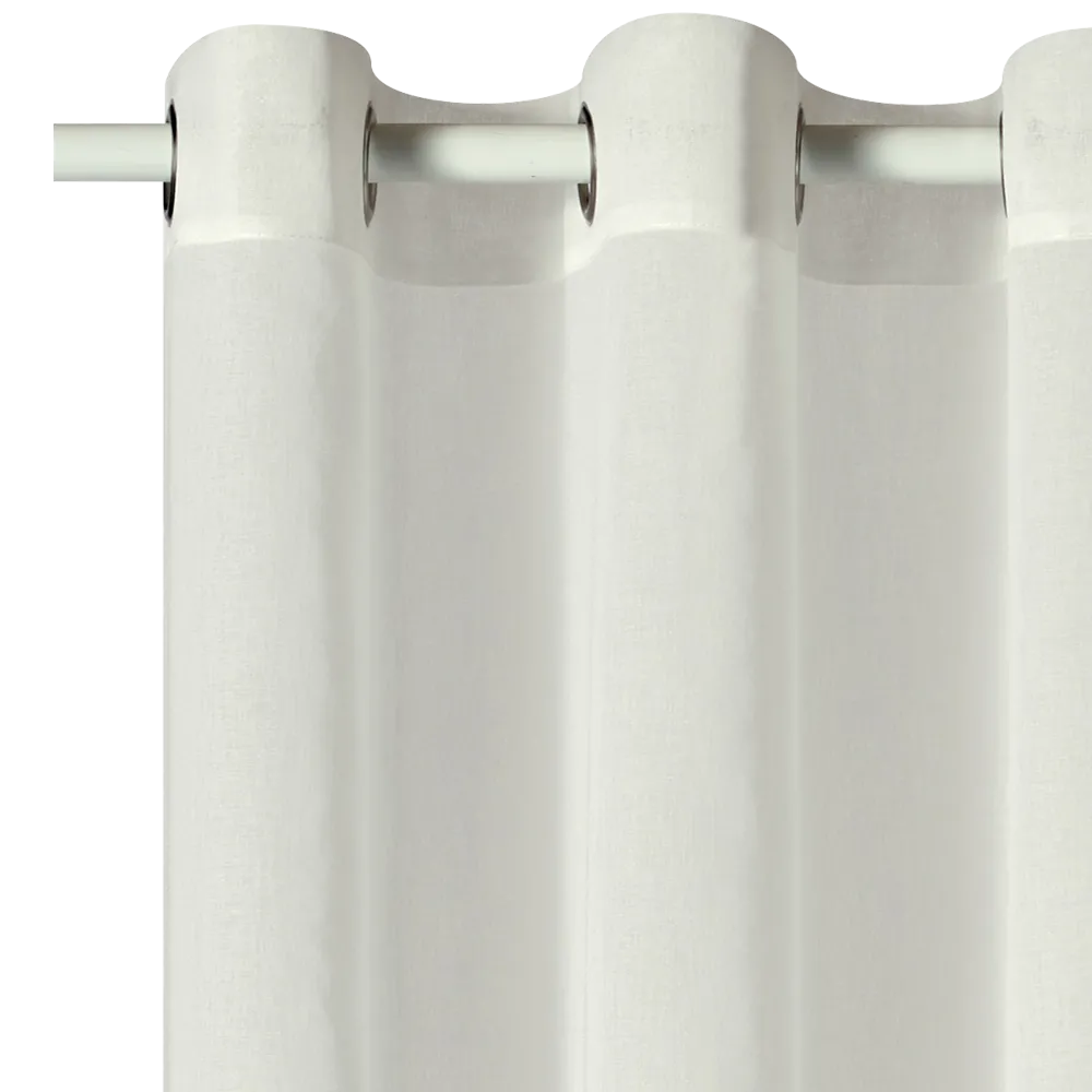 Voilage SELVA coloris blanc 140 x 240 cm - 4MURS