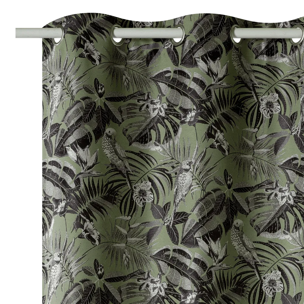 Rideau MADAGASCAR coloris amande 140 x 260 cm - 4MURS