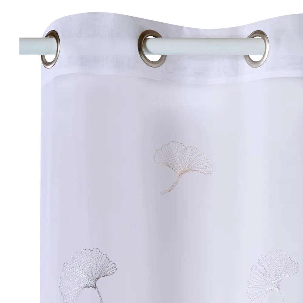 Voilage ICHO coloris garance 140 x 260 cm - 4MURS