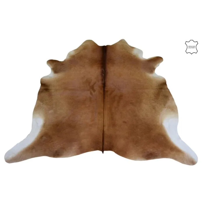 Zomério, tapis cuir exotique, marron chaleureux