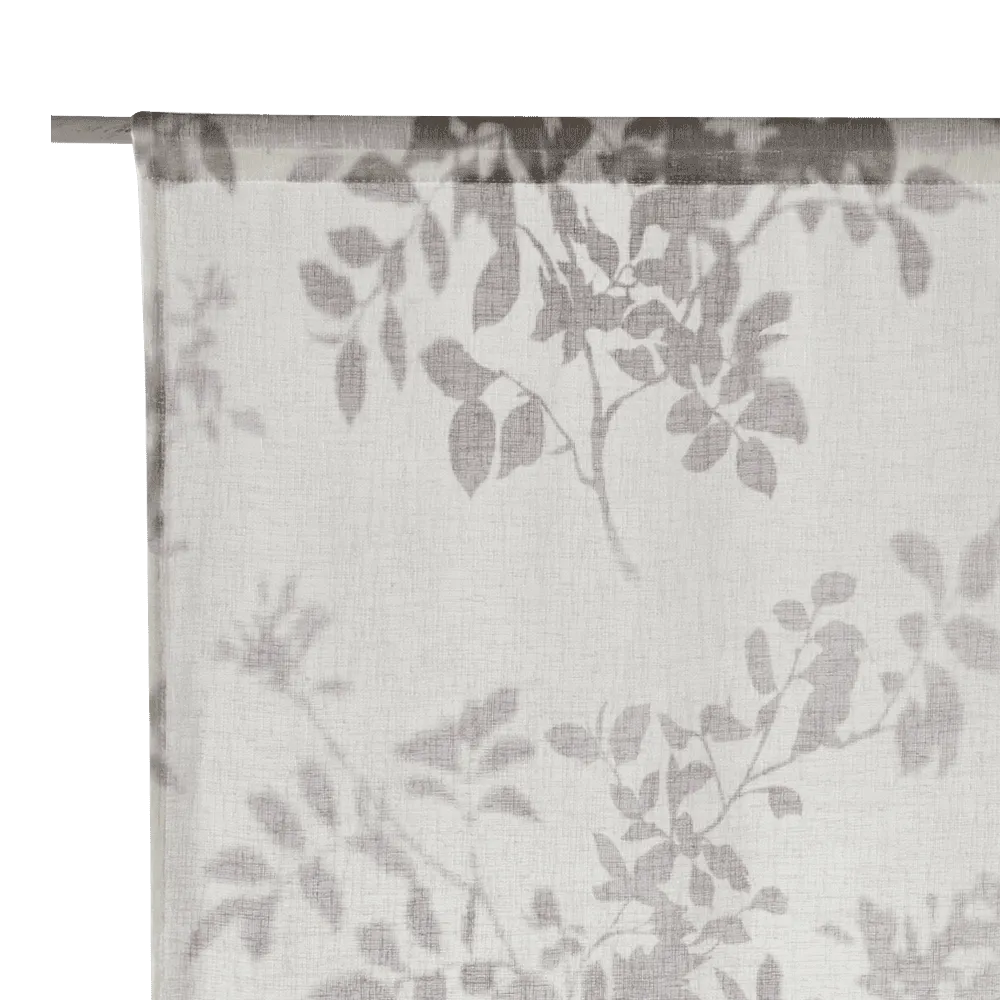 Vitrage OMBRE coloris gris 90 x 210 cm - 4MURS