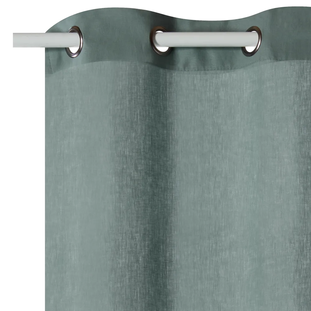 Rideau Lin LINNEO coloris kaki 140 x 280 cm - 4MURS