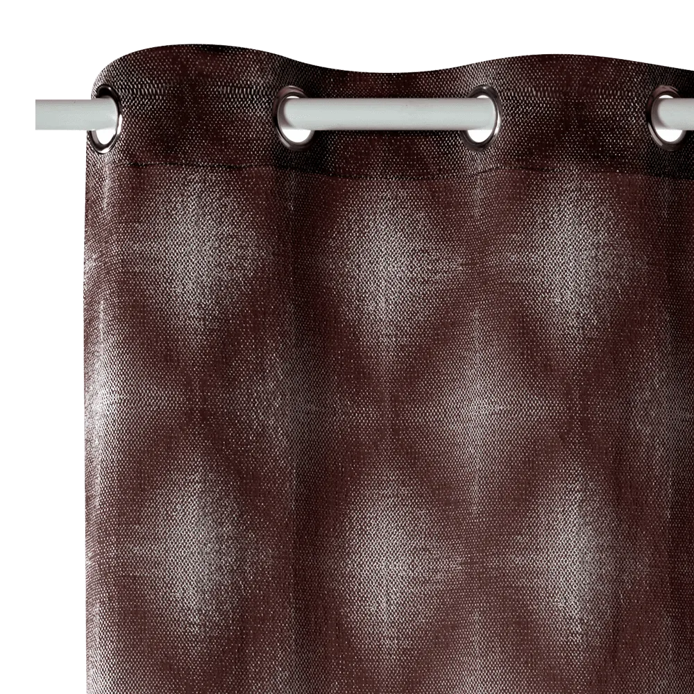Rideau ASSELA coloris écorce 140 x 260 cm - 4MURS