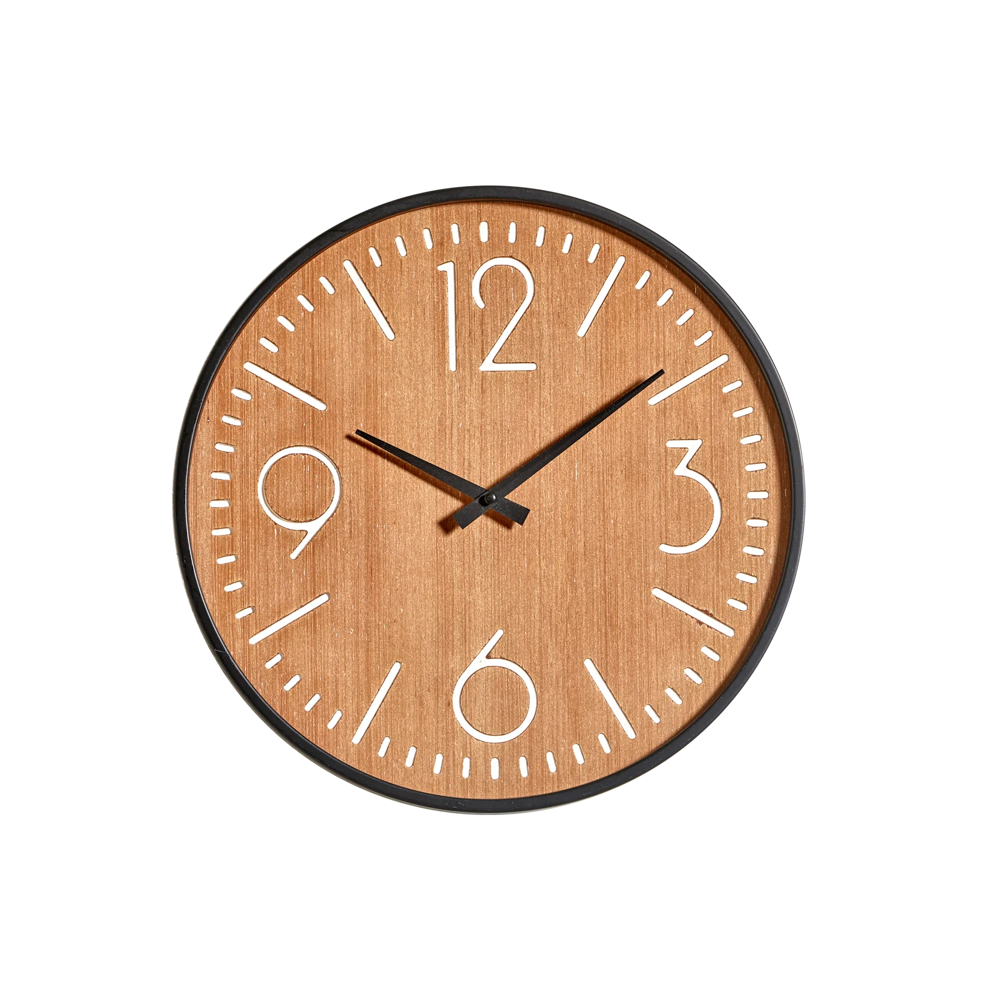 4MURS Horloge en bois ROMY coloris brun - 4MURS
