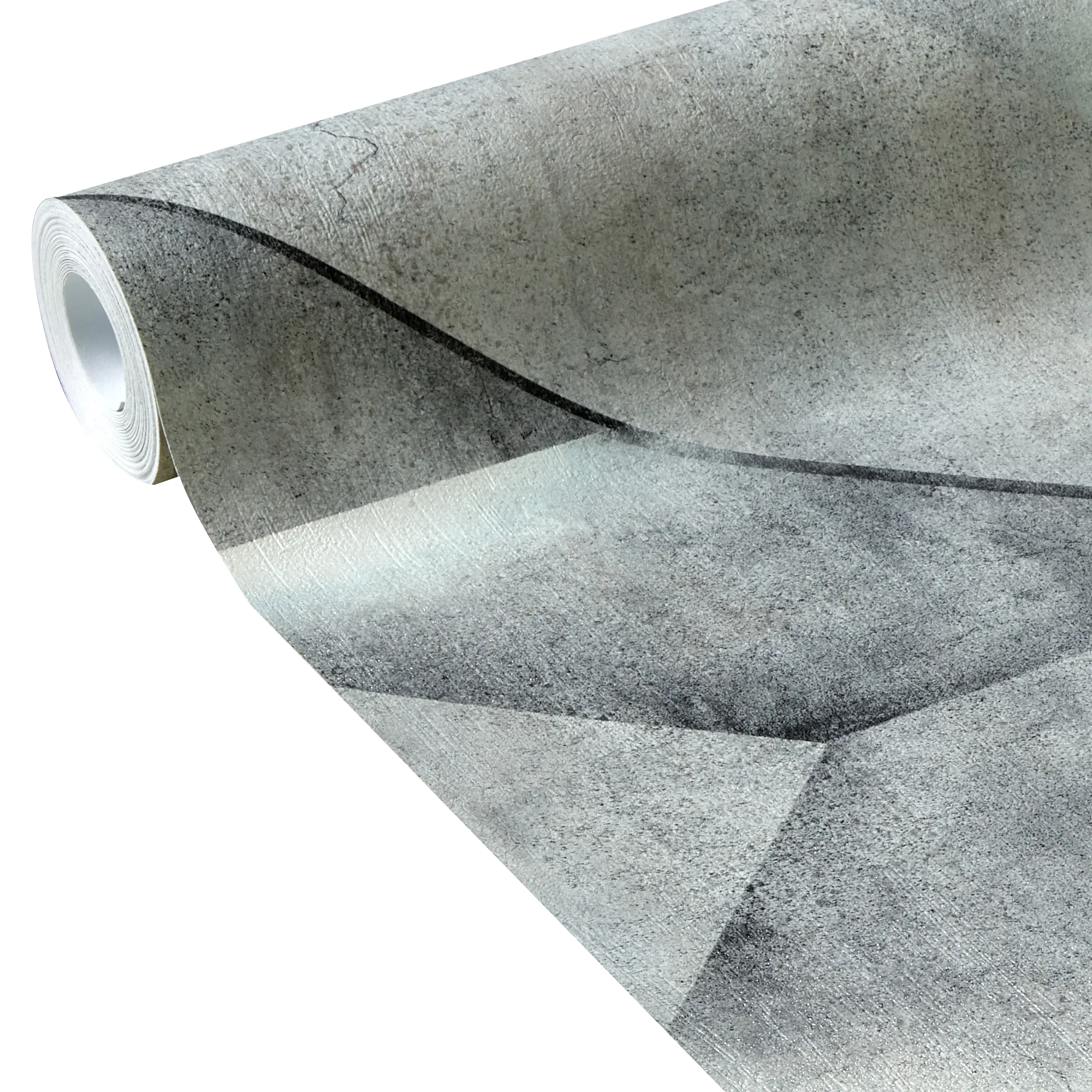 Papier peint intissé DOWNTOWN coloris gris béton - 4MURS