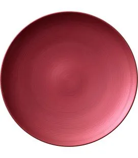 Assiette coupe plate rond cuivre porcelaine Ø 32 cm Copper Glow Villeroy & Boch