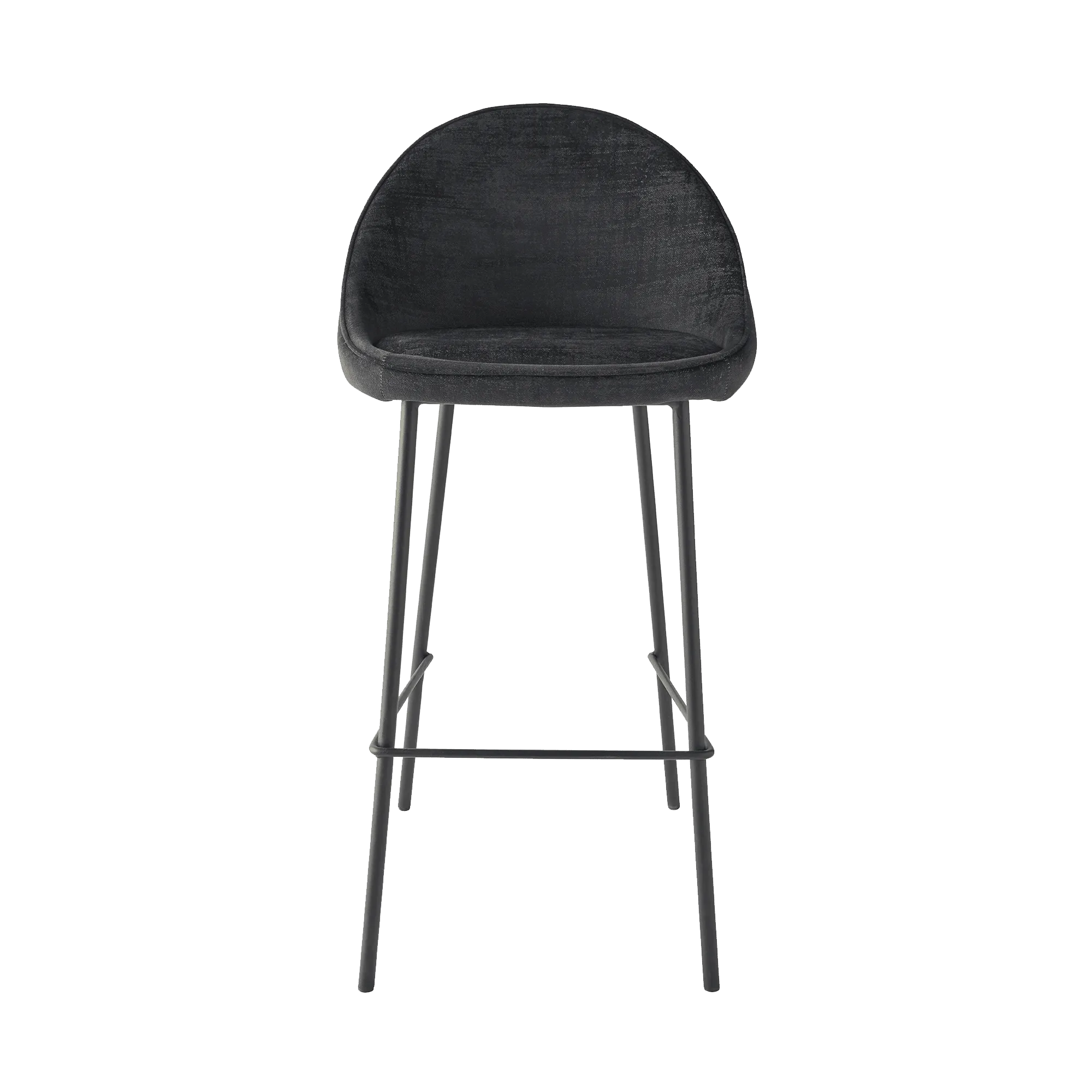 4MURS Tabouret de bar CAITLYNE coloris noir - 4MURS
