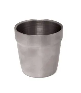 Gobelet empilable rond inox 17 cl Inox Plastorex