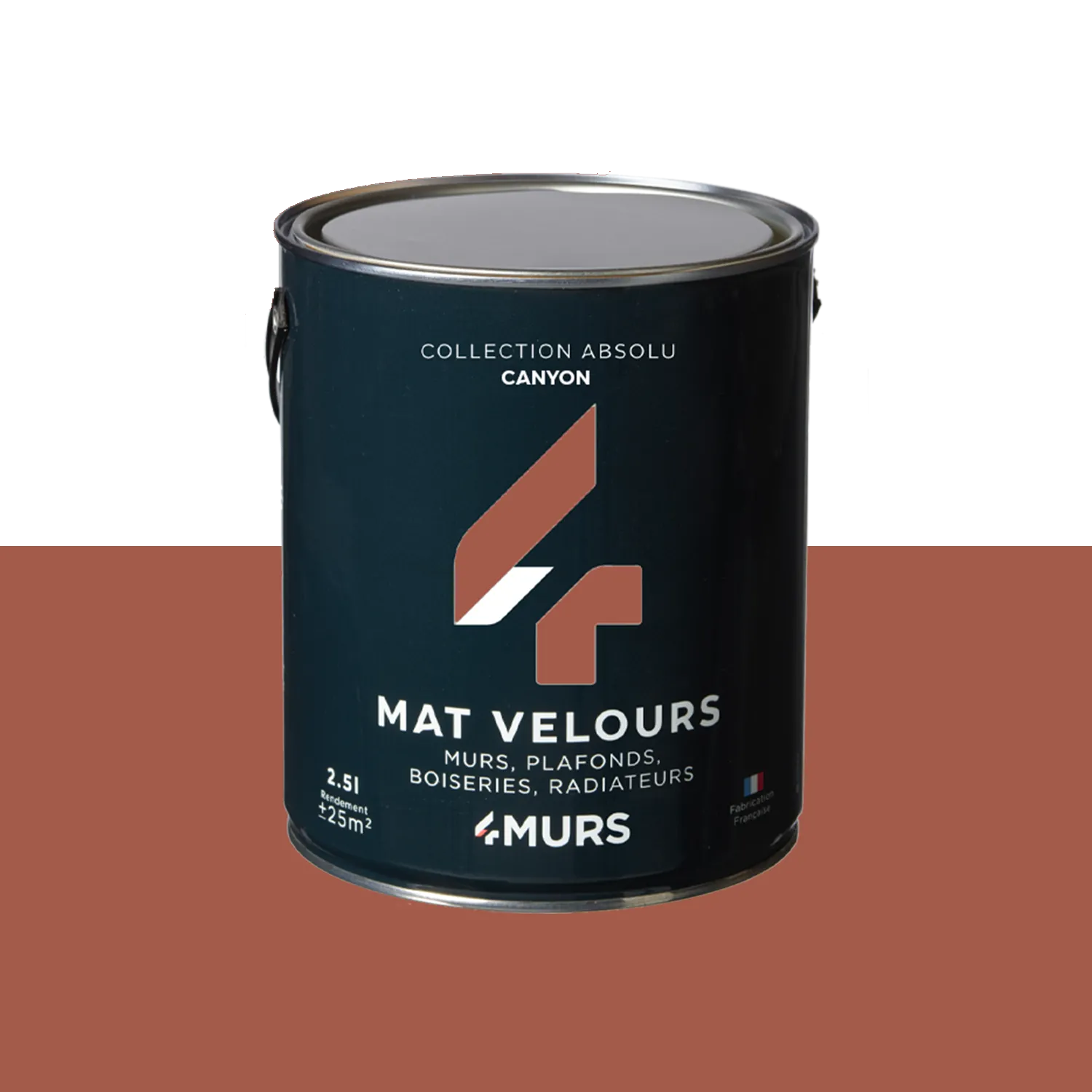 Absolu Peinture Peinture canyon Mat 2,5 L - 4MURS