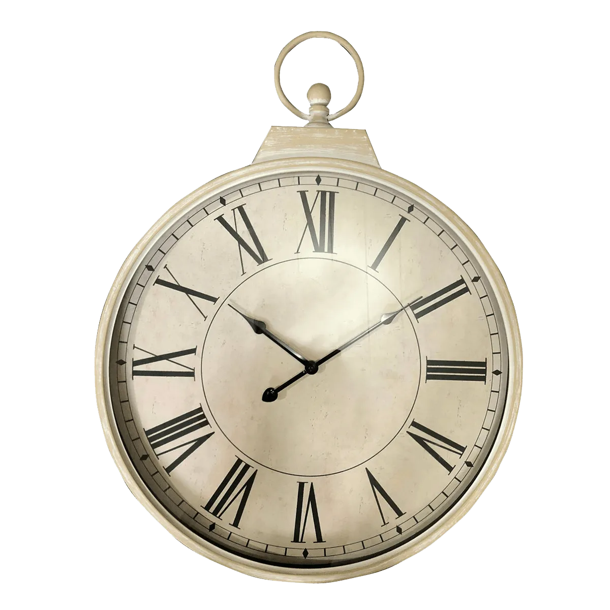 4MURS Horloge à gousset GLADYS coloris blanc cassé - 4MURS