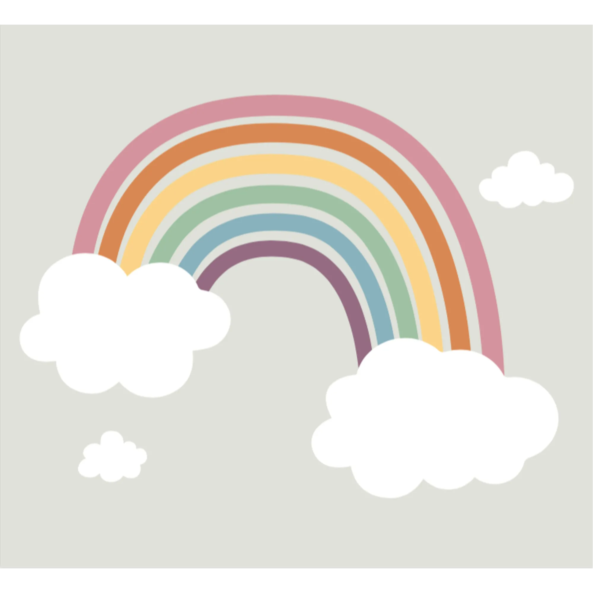 4MURS Papier peint panoramique XL RAINBOW 300 x 270 cm - 4MURS