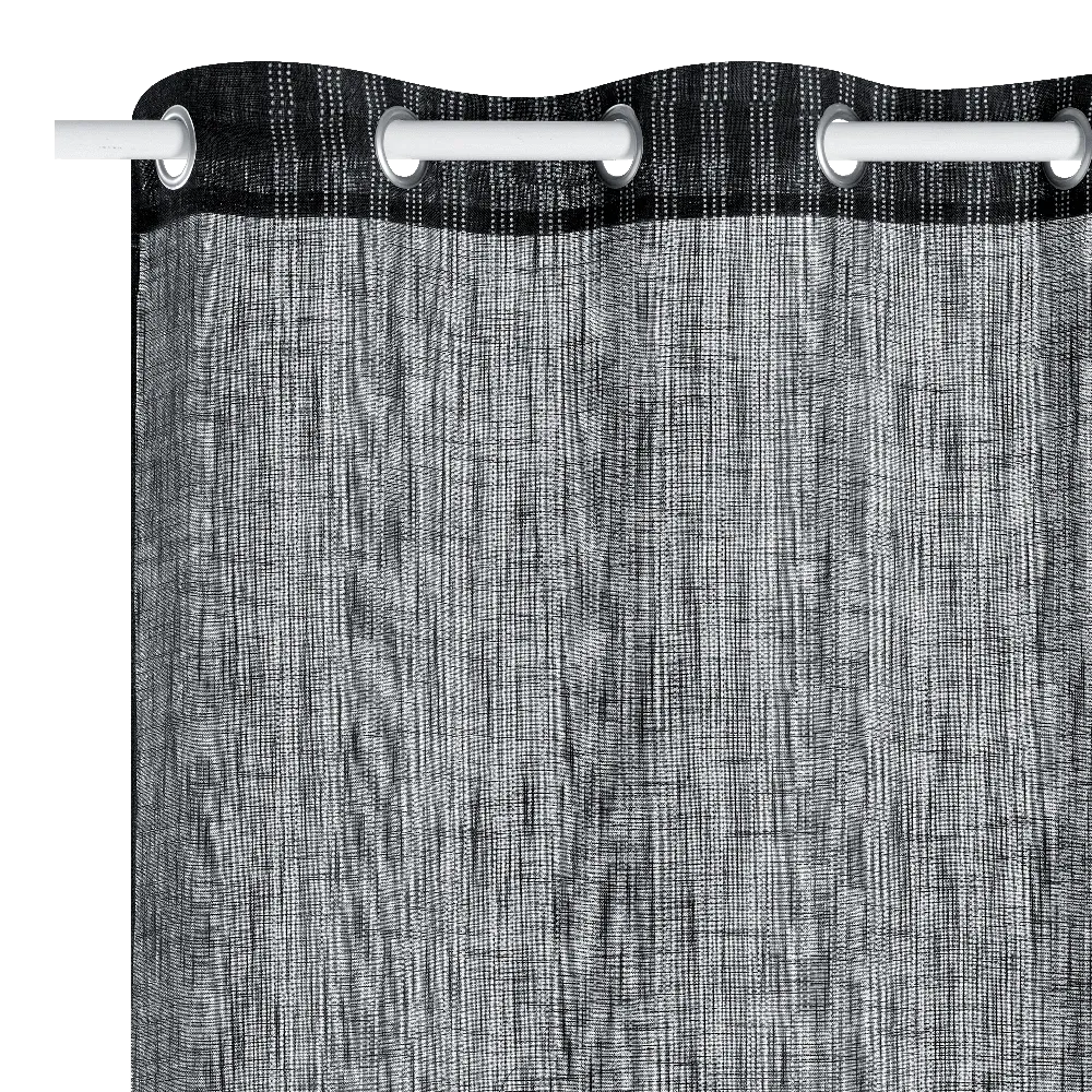 Rideau BLAKE coloris noir 140 x 260 cm - 4MURS