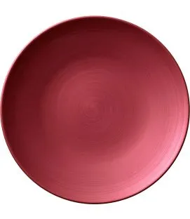 Assiette coupe plate rond cuivre porcelaine Ø 25 cm Copper Glow Villeroy & Boch