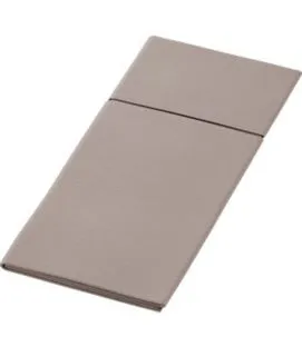 Pochette grège non tissé 40x33 cm Duniletto Duni (65 pièces)