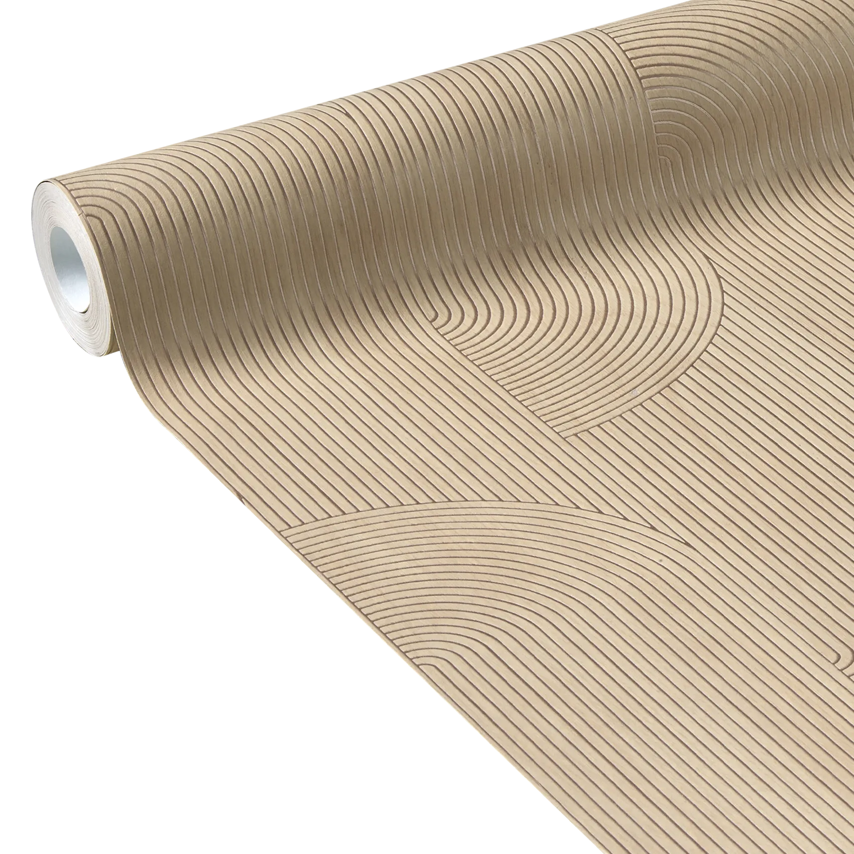 Papier peint intissé STANISLAS coloris marron glacé - 4MURS