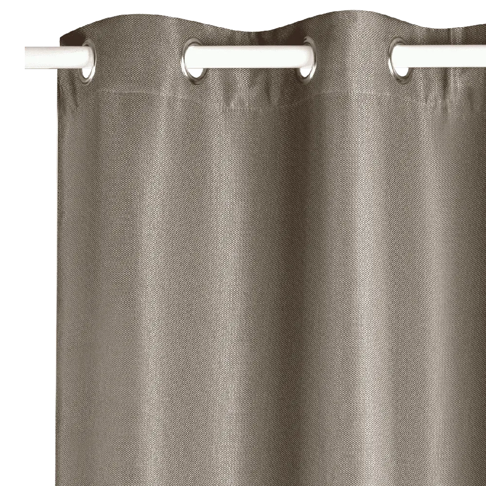 Rideau occultant HUGO coloris taupe 140 x 260 cm - 4MURS