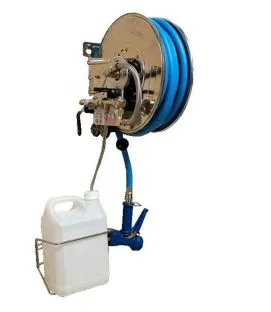 Enrouleur avec kit de dosage