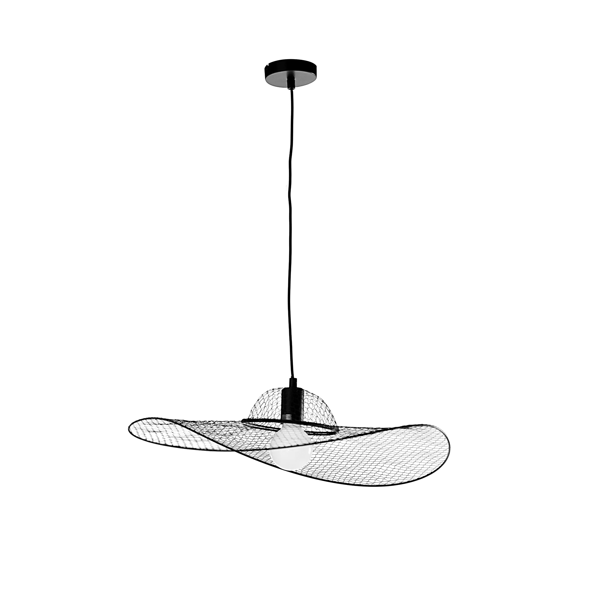 Sampa Suspension MADISON coloris noir 16 x 60 cm - 4MURS