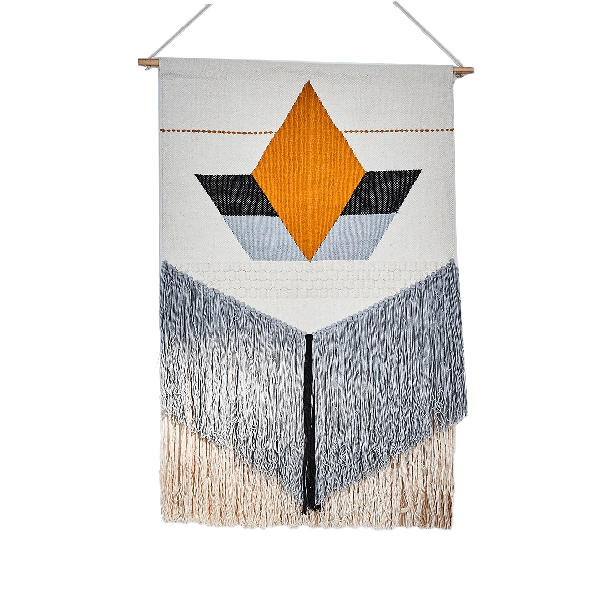 4MURS Kakémono déco AMDO coloris blanc et gris - 4MURS