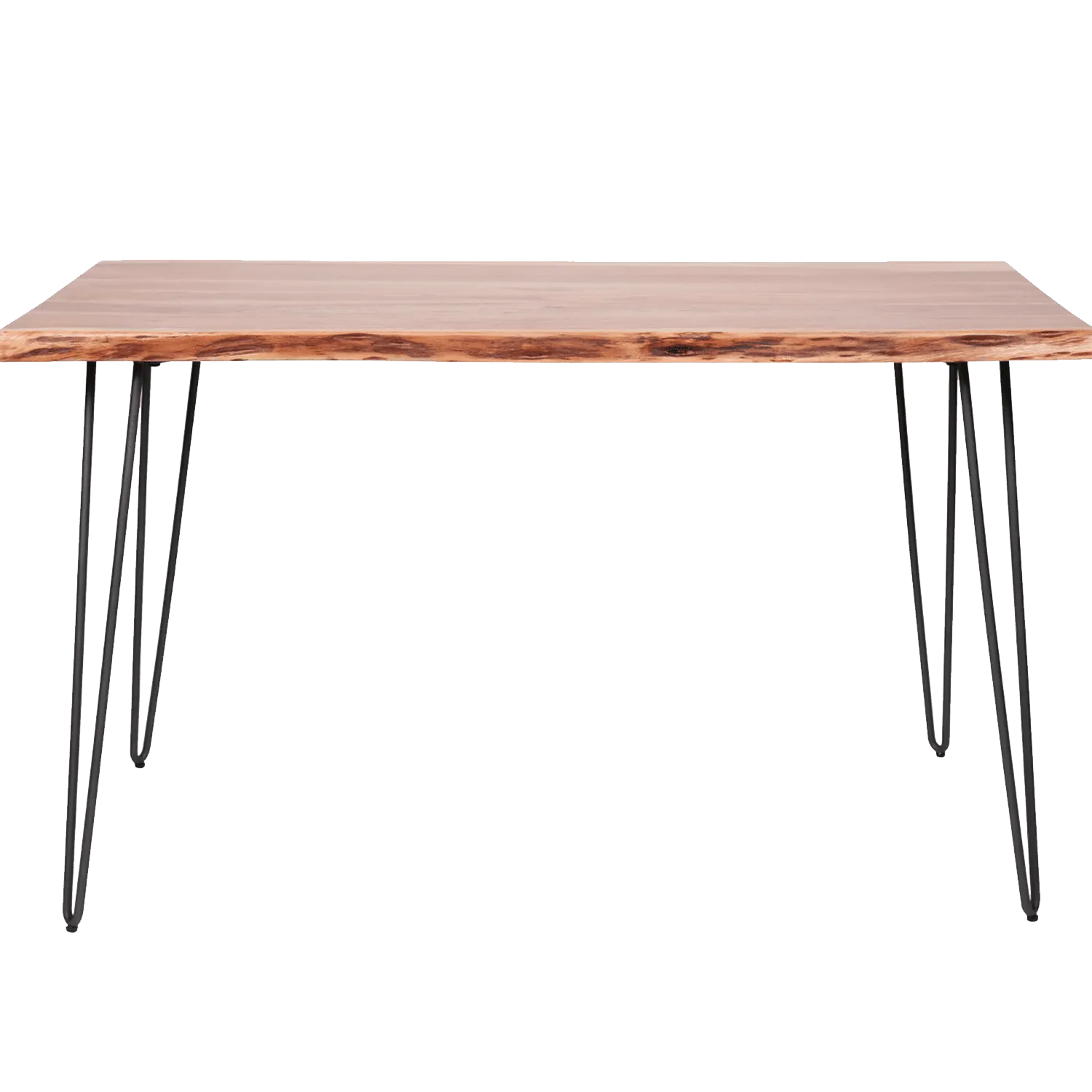 Table de salle à manger AKAL coloris acacia 130 x 70 cm - 4MURS