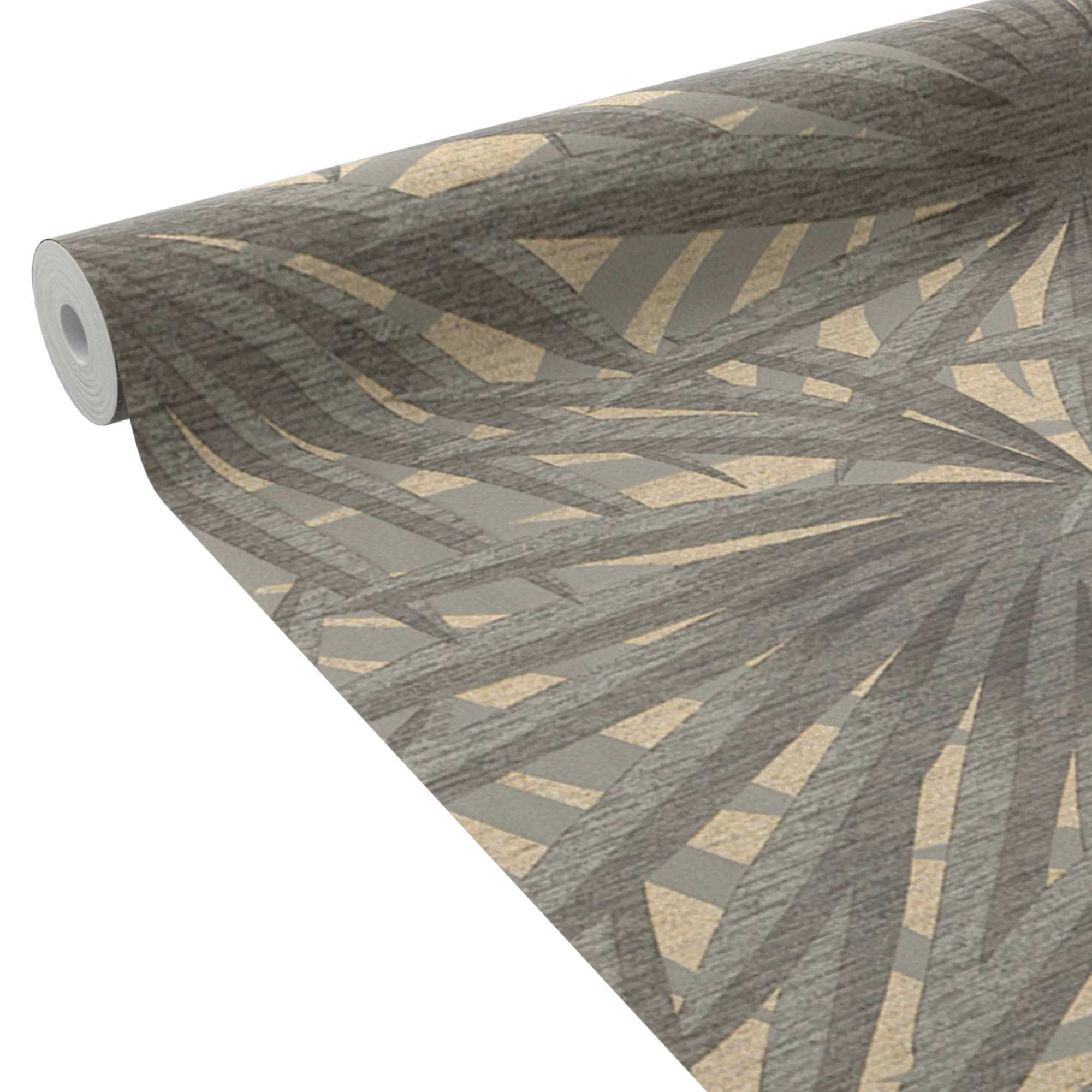 Papier peint intissé SHAÏNA coloris gris chaud - 4MURS