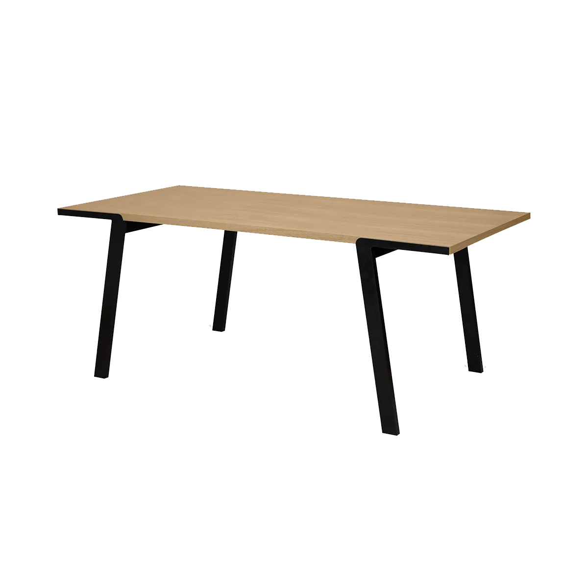 Tema Home Table de salle à manger DRIFT noir 180 x 91 cm - 4MURS