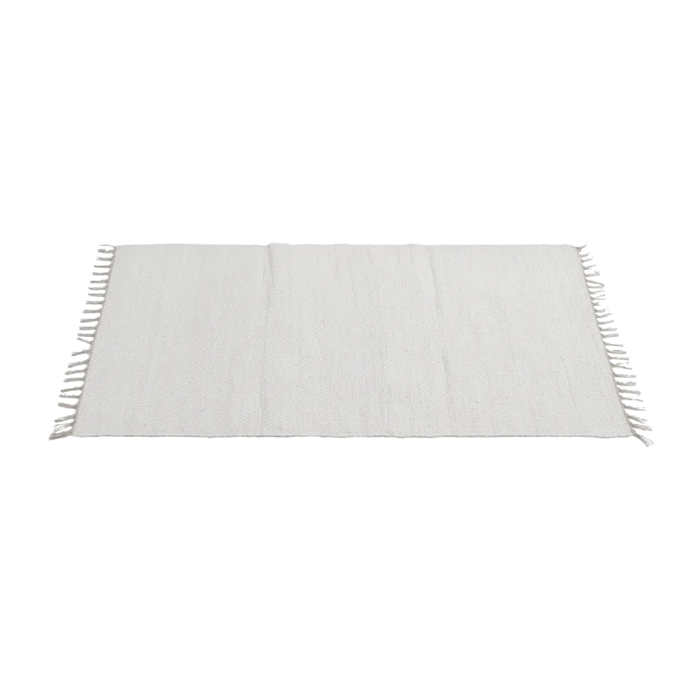 Tapis TINA coloris blanc 50 x 80 cm - 4MURS