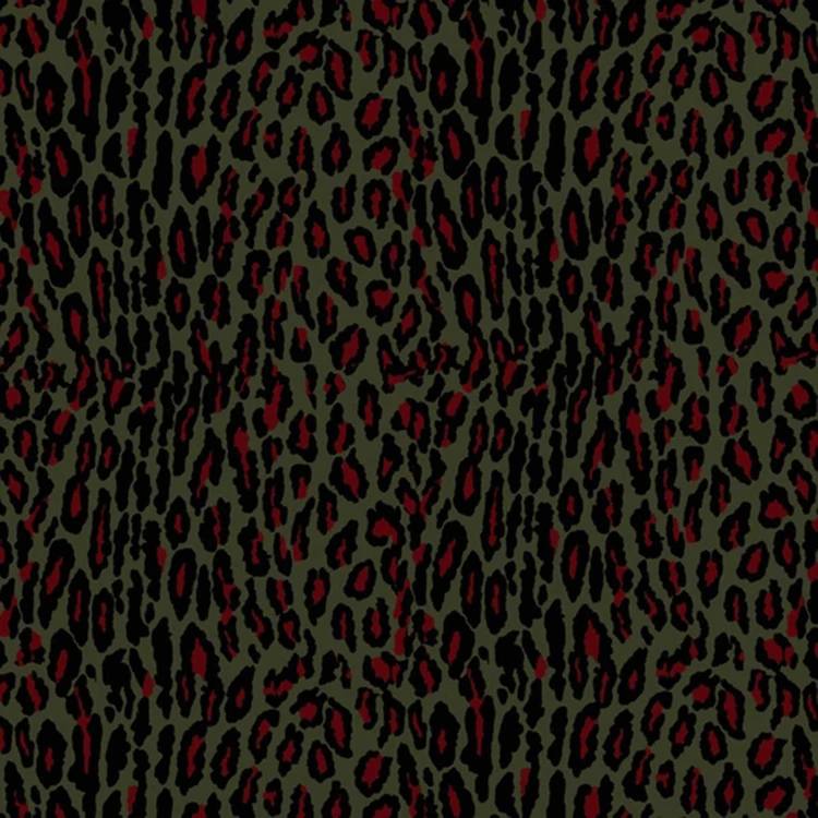 Tissu extérieur imprimé léopard coloré