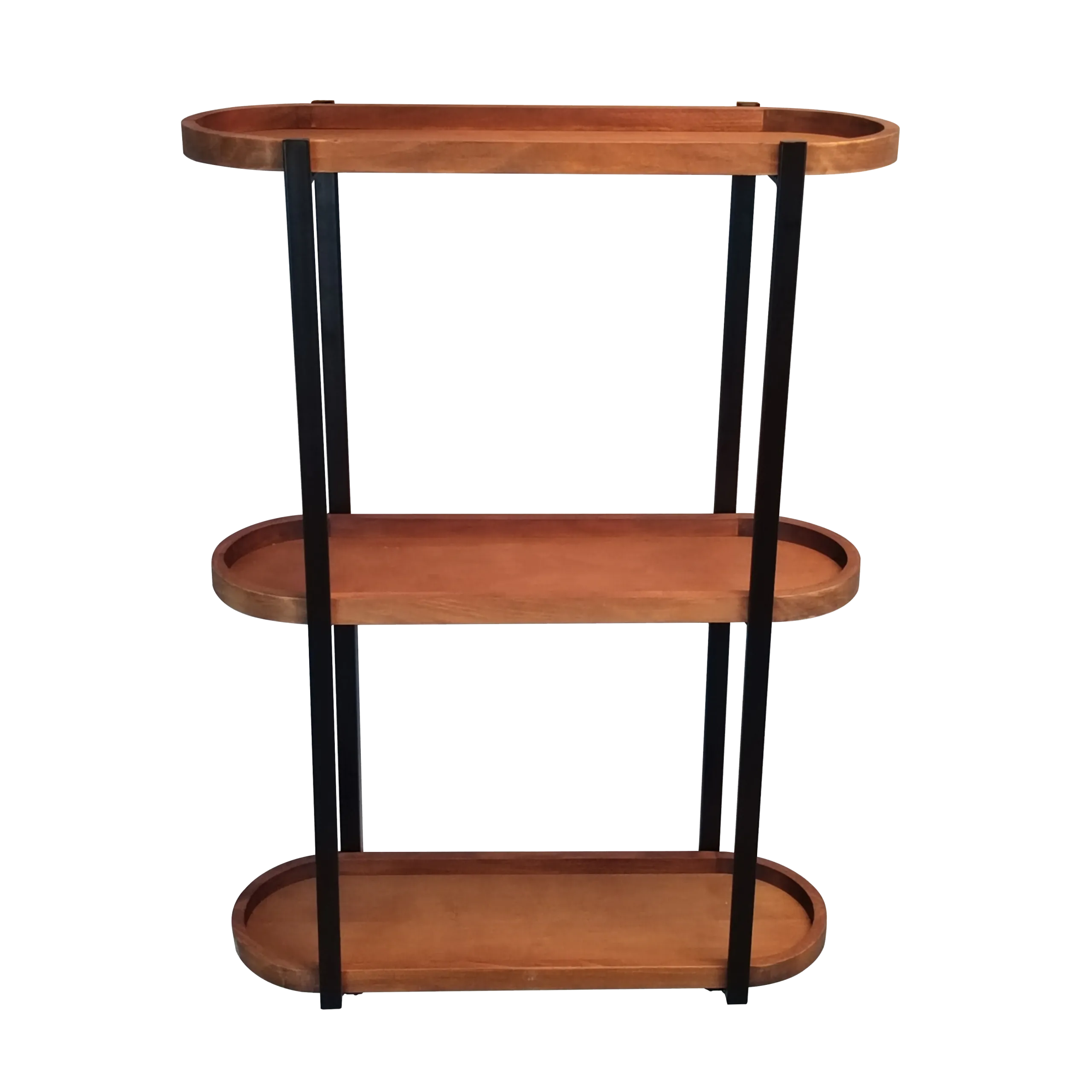 4MURS Etagère en bois YORK coloris noir et bois - 4MURS