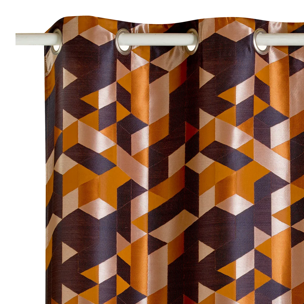Rideau ALTU coloris ambre 135 x 260 cm - 4MURS
