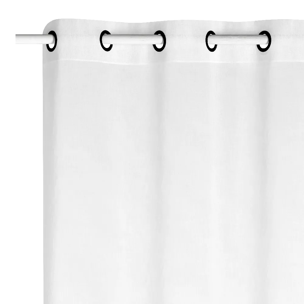 4MURS Voilage TOU coloris blanc 140 x 240 cm - 4MURS