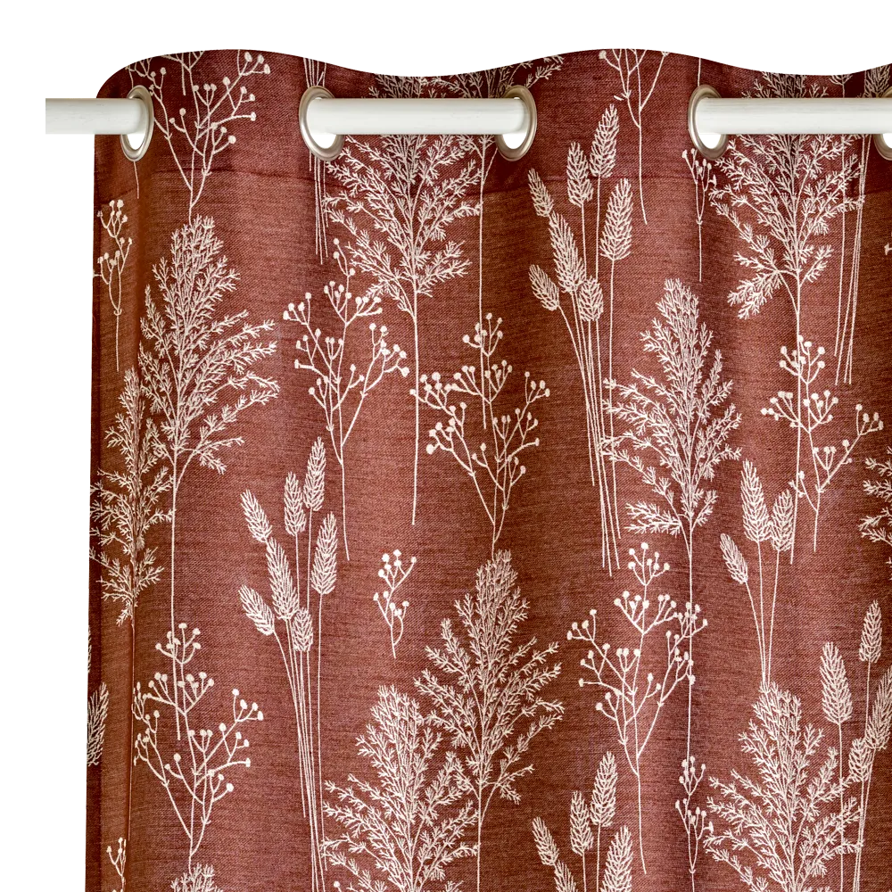 Rideau LAGURA coloris cognac 140 x 260 cm - 4MURS