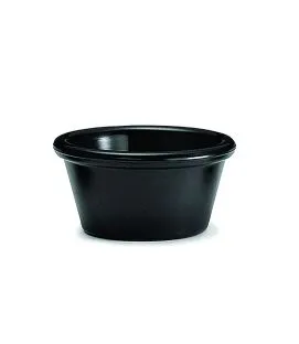 Ramequin rond noir mélamine Ø 7 cm Tablecraft