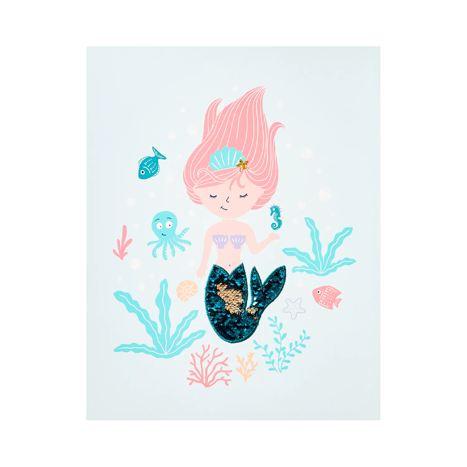 4MURS Toile embellie SIRENINA 40 x 50 cm - 4MURS