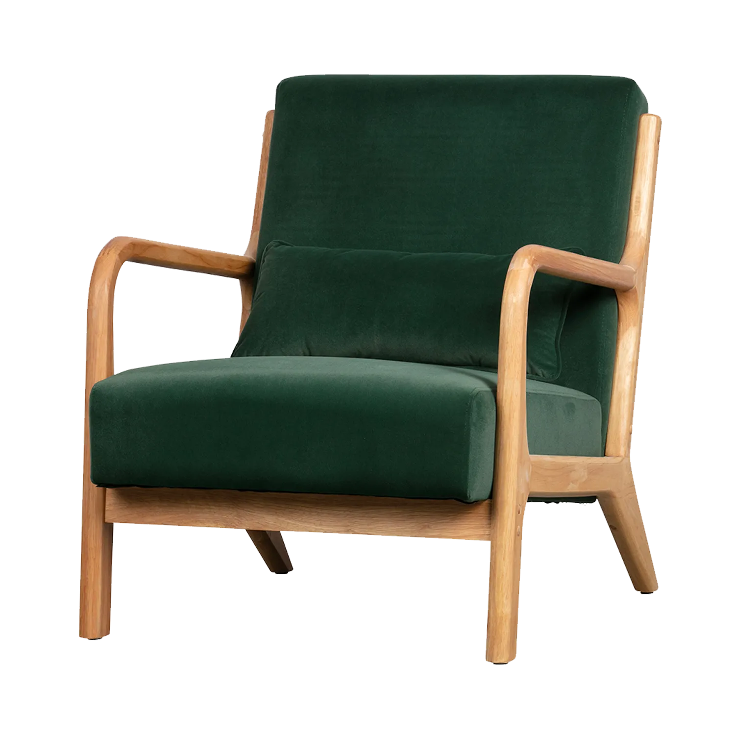 WOOOD Fauteuil MARK coloris vert sapin - 4MURS