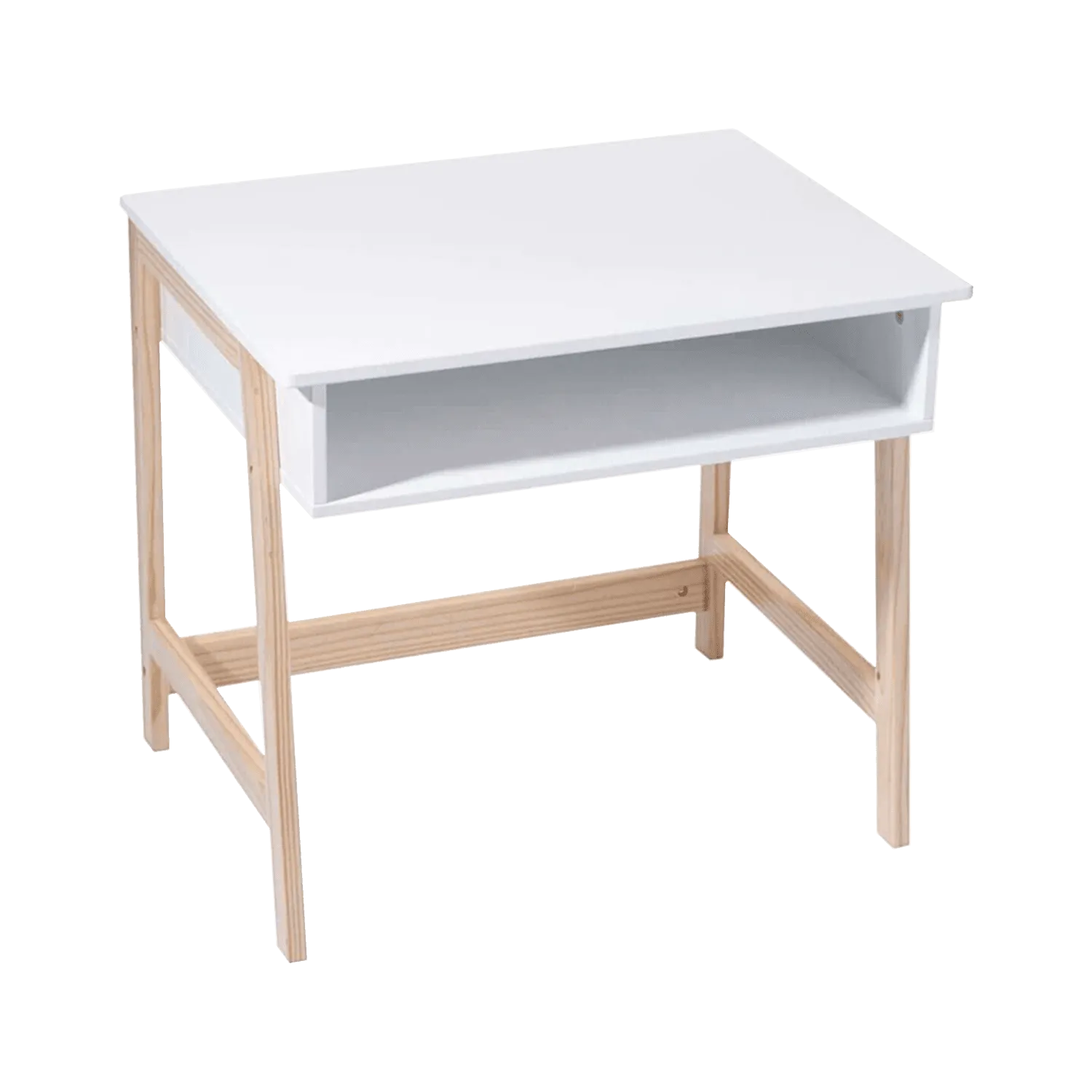 Atmosphera Bureau enfant AXEL coloris blanc - 4MURS