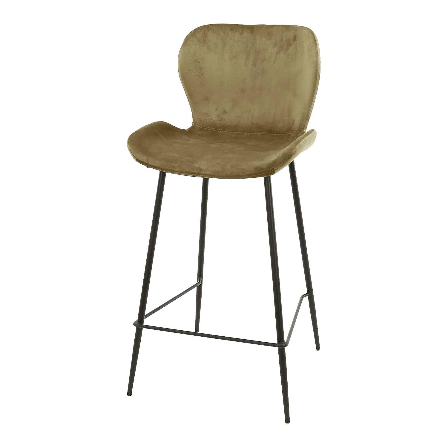 Tabouret de plan de travail TOBY coloris champagne - 4MURS