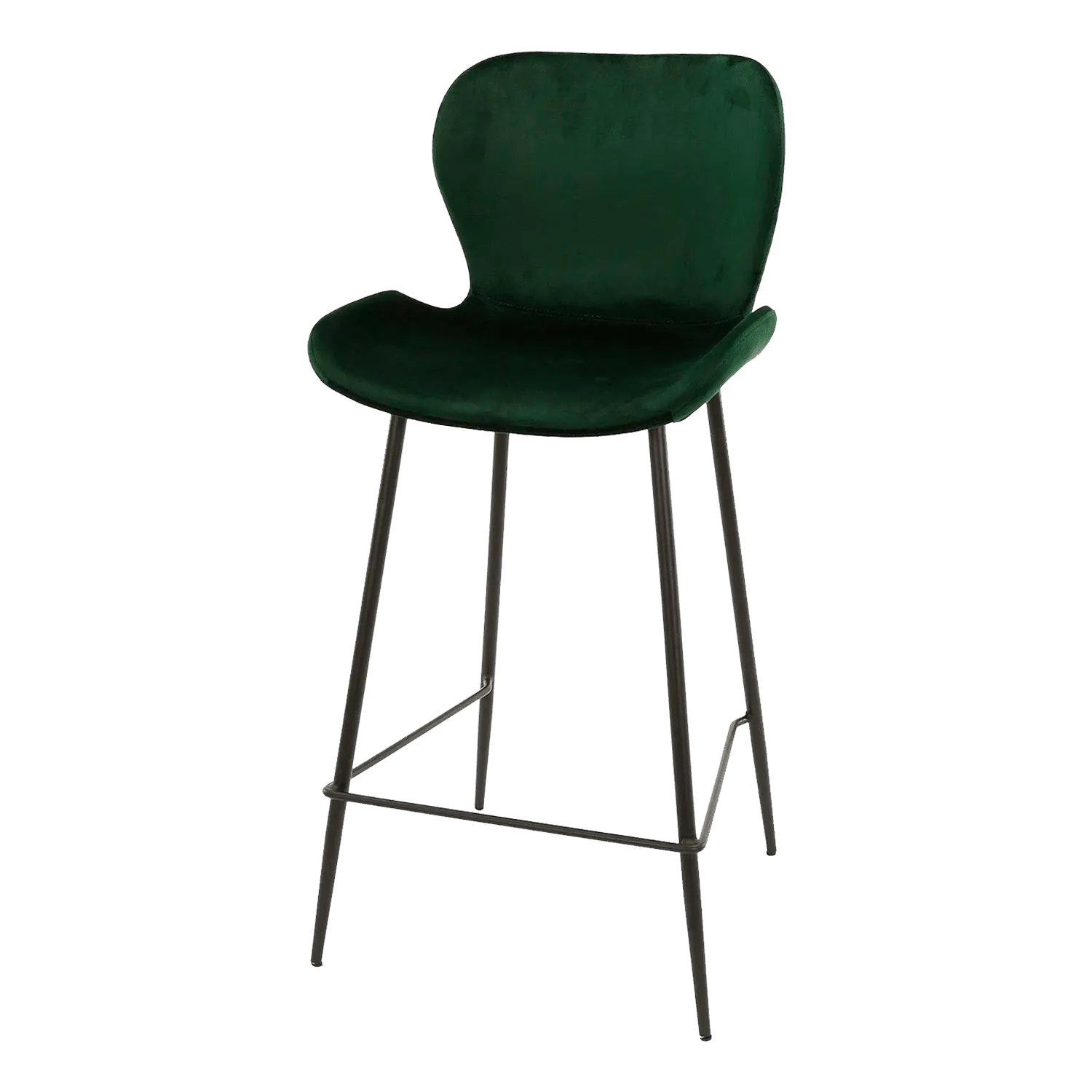 Tabouret de plan de travail TOBY coloris vert sapin - 4MURS